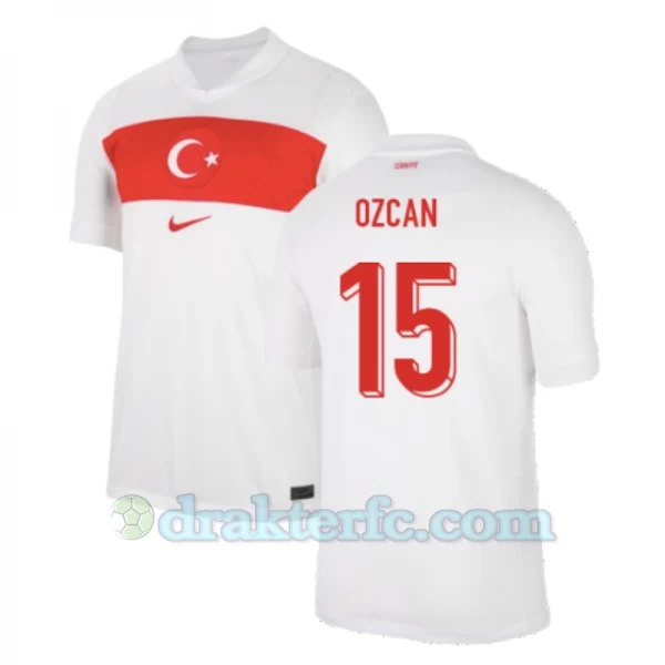 Ozcan #15 Tyrkia Fotballdrakter EM 2024 Hjemmedrakt Mann