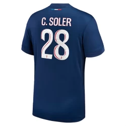 Paris Saint-Germain PSG C.Soler #28 Fotballdrakter 2024-25 Hjemmedrakt Mann