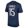 Paris Saint-Germain PSG Danilo #15 Fotballdrakter 2023-24 Hjemmedrakt Mann