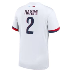 Paris Saint-Germain PSG Fotballdrakter 2024-25 Achraf Hakimi #2 Bortedrakt Mann