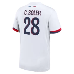 Paris Saint-Germain PSG Fotballdrakter 2024-25 C.Soler #28 Bortedrakt Mann
