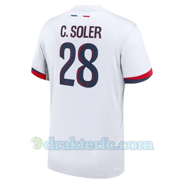 Paris Saint-Germain PSG Fotballdrakter 2024-25 C.Soler #28 Bortedrakt Mann