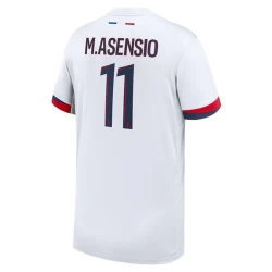 Paris Saint-Germain PSG Fotballdrakter 2024-25 M.Asensio #11 Bortedrakt Mann