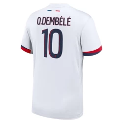 Paris Saint-Germain PSG Fotballdrakter 2024-25 O.Dembele #10 Bortedrakt Mann