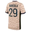 Paris Saint-Germain PSG Fotballdrakter Barcola #29 2024-25 Fourthdrakt Mann