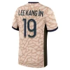 Paris Saint-Germain PSG Fotballdrakter Lee Kang In #19 2024-25 Fourthdrakt Mann