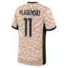 Paris Saint-Germain PSG Fotballdrakter M. Asensio #11 2024-25 Fourthdrakt Mann