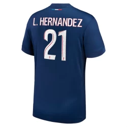 Paris Saint-Germain PSG L.Hernandez #21 Fotballdrakter 2024-25 Hjemmedrakt Mann