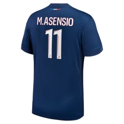 Paris Saint-Germain PSG M.Asensio #11 Fotballdrakter 2024-25 Hjemmedrakt Mann