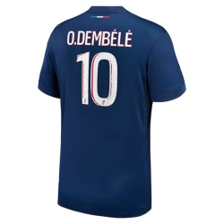 Paris Saint-Germain PSG Ousmane Dembélé #10 Fotballdrakter 2024-25 Hjemmedrakt Mann