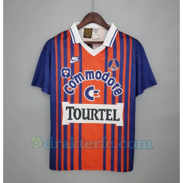 Paris Saint-Germain PSG Retro Drakt 1992-93 Hjemme Mann