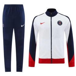 Paris Saint-Germain PSG Trenings Jakke Sett 2024-25 Hvit