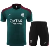Paris Saint-Germain PSG Trenings T-skjorte Sett 2024-25 Grønn