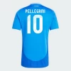 Pellegrini #10 Italia Fotballdrakter EM 2024 Hjemmedrakt Mann