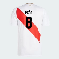 Pena #8 Peru Fotballdrakter Copa America 2024 Hjemmedrakt Mann
