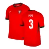 Pepe #3 Portugal Fotballdrakter EM 2024 Hjemmedrakt Mann