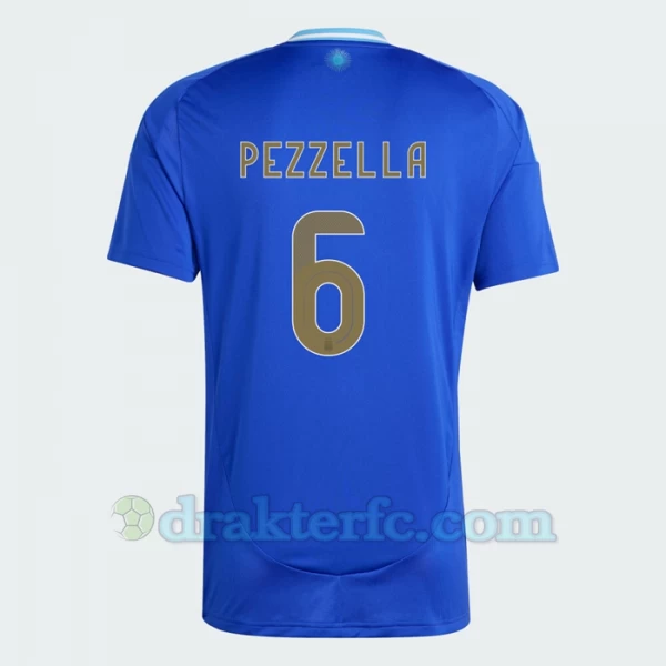 Pezzella #6 Argentina Fotballdrakter Copa America 2024 Bortedrakt Mann