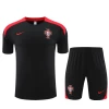 Portugal Trenings T-skjorte Sett 2024-25 Svart