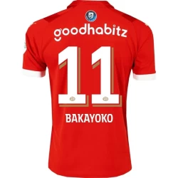 PSV Eindhoven Bakayoko #11 Fotballdrakter 2023-24 Hjemmedrakt Mann
