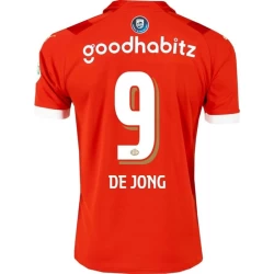 PSV Eindhoven De Jong #9 Fotballdrakter 2023-24 Hjemmedrakt Mann