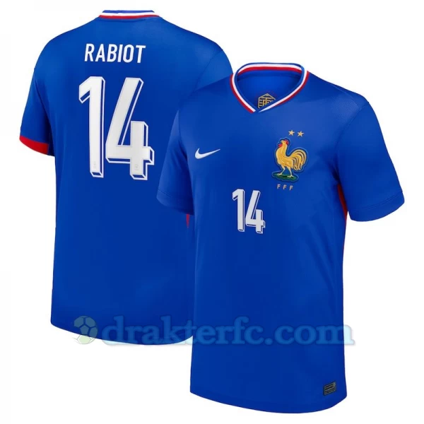Rabiot #14 Frankrike Fotballdrakter EM 2024 Hjemmedrakt Mann