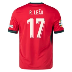 Rafael Leão #17 Portugal Fotballdrakter EM 2024 Hjemmedrakt Mann