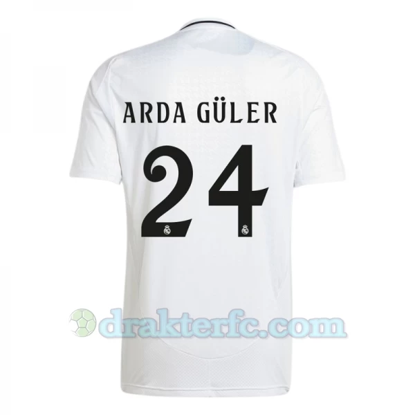 Real Madrid Arda Guler #24 Fotballdrakter 2024-25 Hjemmedrakt Mann