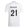 Real Madrid Brahim #21 Fotballdrakter 2024-25 Hjemmedrakt Mann