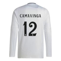 Real Madrid Camavinga #12 Fotballdrakter 2024-25 Hjemmedrakt Mann Langermet