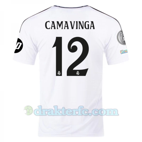 Real Madrid Carvajal #12 Fotballdrakter 2024-25 HP Hjemmedrakt Mann
