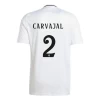 Real Madrid Carvajal #2 Fotballdrakter 2024-25 Hjemmedrakt Mann