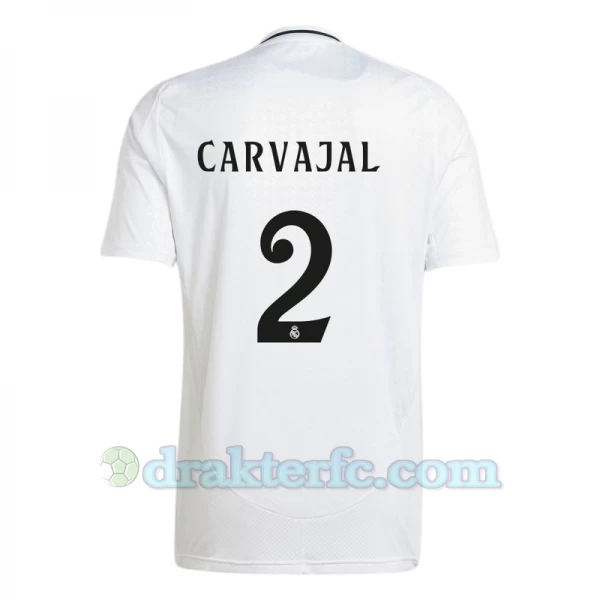 Real Madrid Carvajal #2 Fotballdrakter 2024-25 Hjemmedrakt Mann