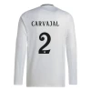 Real Madrid Carvajal #2 Fotballdrakter 2024-25 Hjemmedrakt Mann Langermet