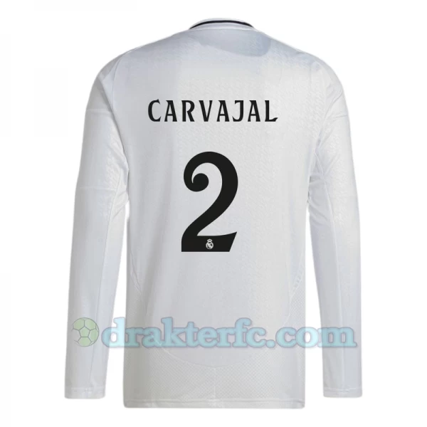 Real Madrid Carvajal #2 Fotballdrakter 2024-25 Hjemmedrakt Mann Langermet
