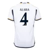 Real Madrid David Alaba #4 Fotballdrakter 2023-24 Hjemmedrakt Mann