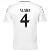 Real Madrid David Alaba #4 Fotballdrakter 2024-25 Hjemmedrakt Mann