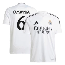 Real Madrid Eduardo Camavinga #6 Fotballdrakter 2024-25 Hjemmedrakt Mann