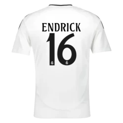 Real Madrid Endrick #16 Fotballdrakter 2024-25 Hjemmedrakt Mann