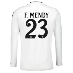 Real Madrid F. Mendy #23 Fotballdrakter 2024-25 Hjemmedrakt Mann Langermet