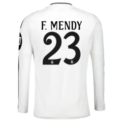 Real Madrid F.Mendy #23 Fotballdrakter 2024-25 HP Hjemmedrakt Mann Langermet