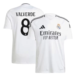 Real Madrid Federico Valverde #8 Fotballdrakter 2024-25 Hjemmedrakt Mann