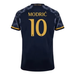 Real Madrid Fotballdrakter 2023-24 Luka Modrić #10 Bortedrakt Mann