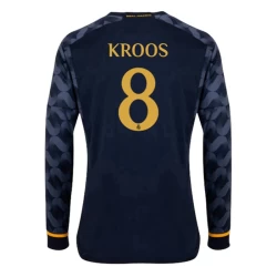 Real Madrid Fotballdrakter 2023-24 Toni Kroos #8 Bortedrakt Mann Langermet