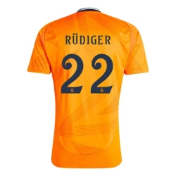 Real Madrid Fotballdrakter 2024-25 Antonio Rudiger #22 Bortedrakt Mann