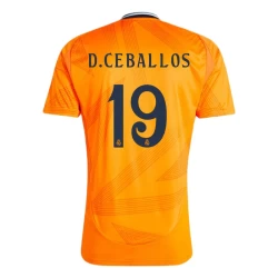 Real Madrid Fotballdrakter 2024-25 D. Ceballos #19 Bortedrakt Mann