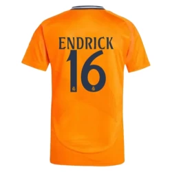 Real Madrid Fotballdrakter 2024-25 Endrick #16 Bortedrakt Mann