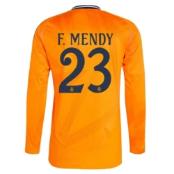 Real Madrid Fotballdrakter 2024-25 F.Mendy #23 Bortedrakt Mann Langermet