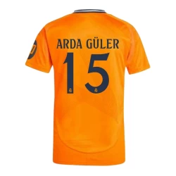 Real Madrid Fotballdrakter 2024-25 HP Arda Güler #15 Bortedrakt Mann