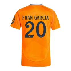 Real Madrid Fotballdrakter 2024-25 HP Fran Garcia #20 Bortedrakt Mann