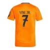 Real Madrid Fotballdrakter 2024-25 HP Vinicius Junior #7 Bortedrakt Mann